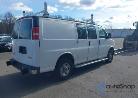 2015 GMC Savana 2500 Work Van z USA, uszkodzony, nr VIN 1GTW7FCF0F1901199